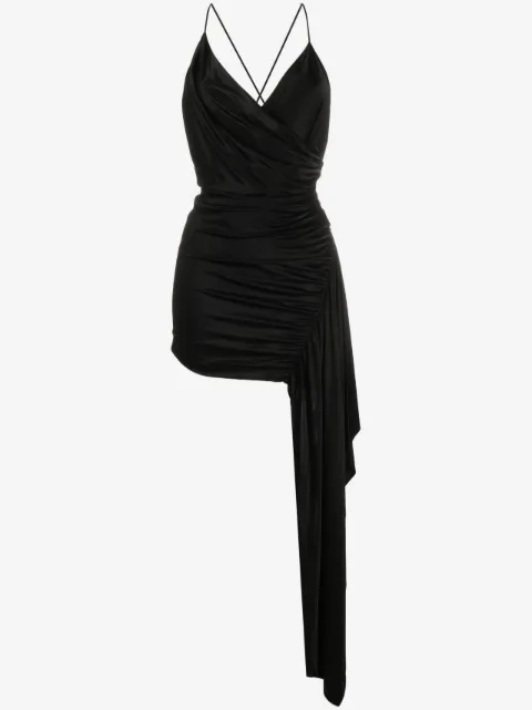 Alexandre Vauthier asymmetric-draped minidress