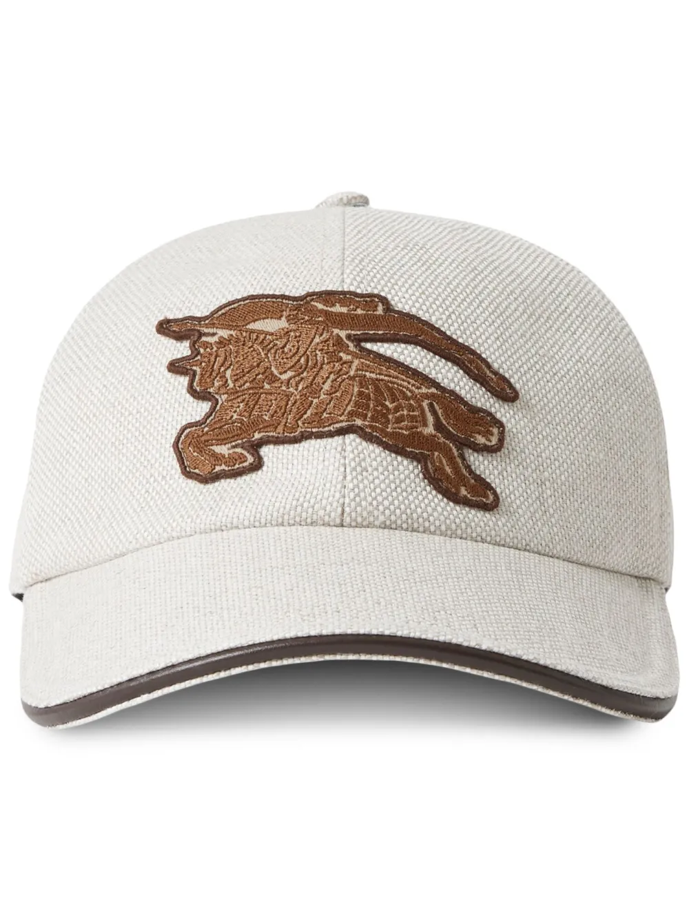 Burberry EKD applique Baseball Cap Neutrals FARFETCH UK