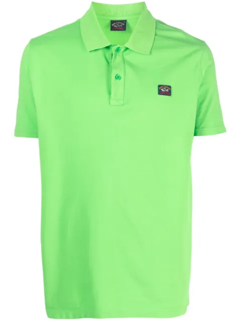 Paul & Shark playera tipo polo con parche del logo