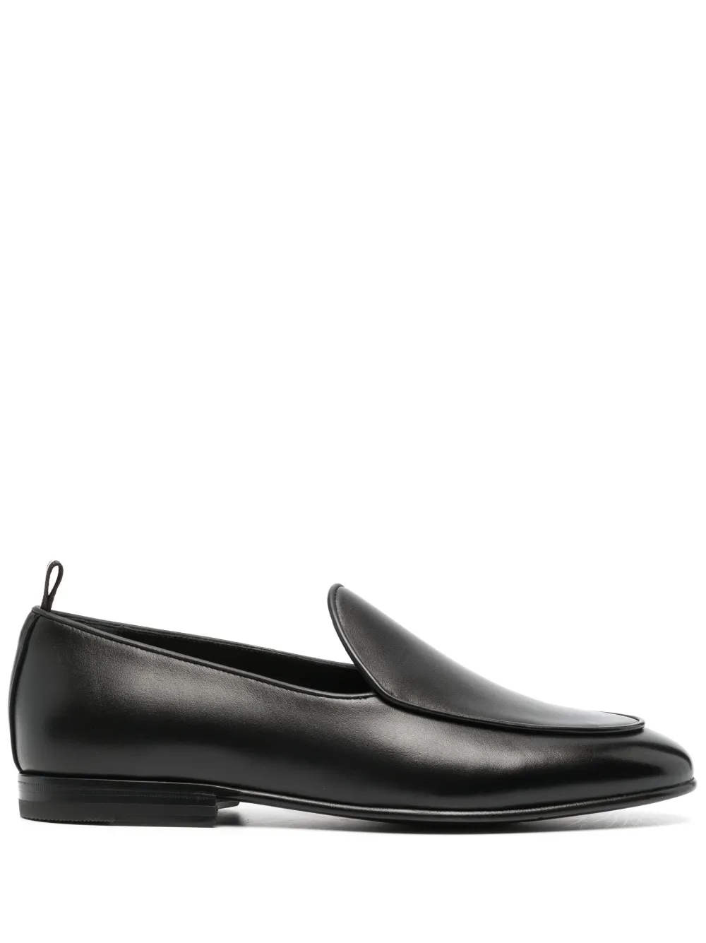 Bally polished-effect leather loafers