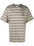 WTAPS BDY 01 striped T-shirt - Green