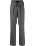 MARANT ÉTOILE Priska high-waist plaid trousers - Grey