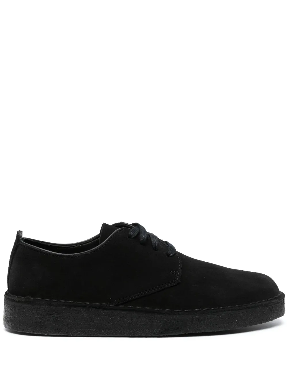 Clarks suede lace-up shoes