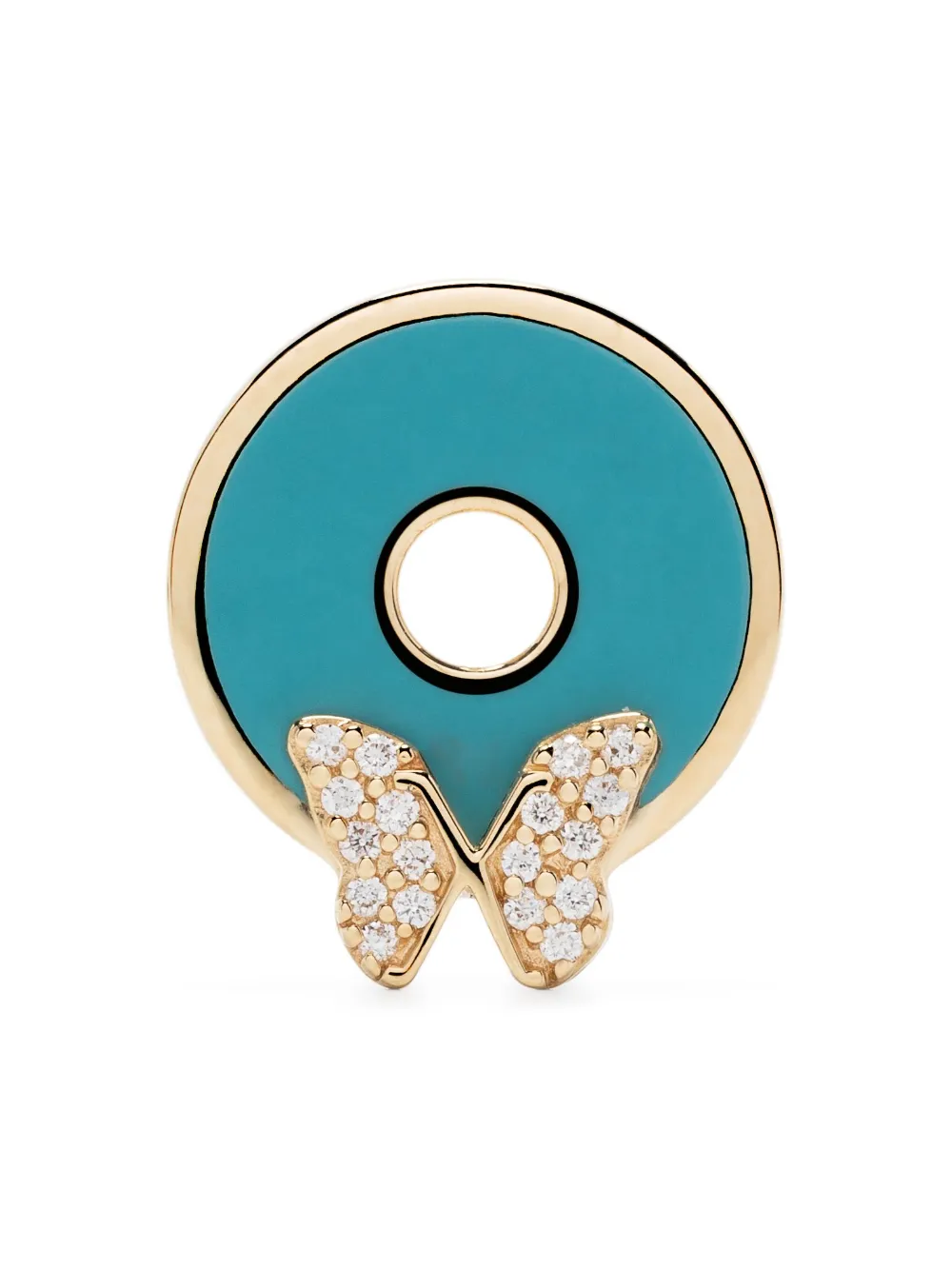 Foundrae 18K黄金 Reverie 钻石吊坠 Farfetch