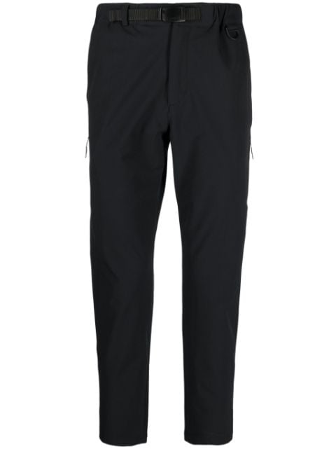 Snow Peak - elasticated-waist cropped trousers