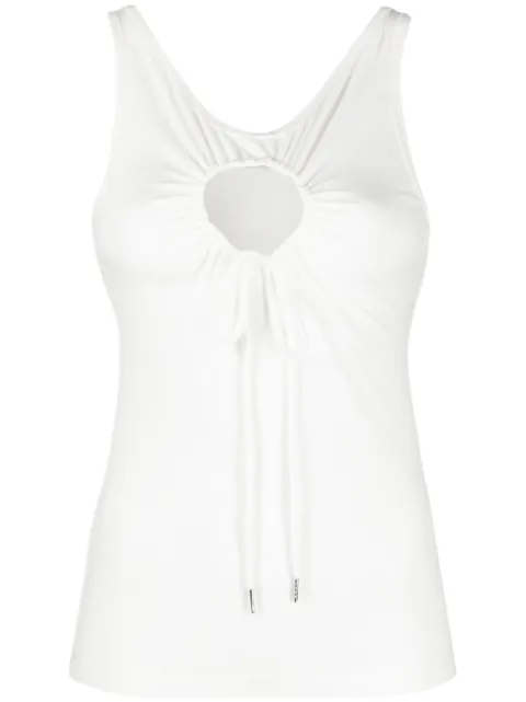 Natasha Zinko Heart cut-out tank top