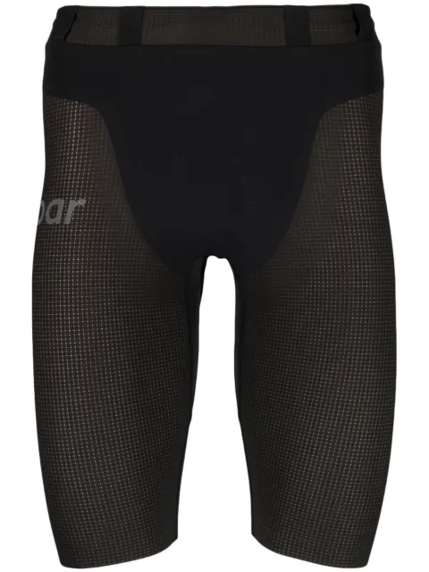 Soar logo-print detail shorts
