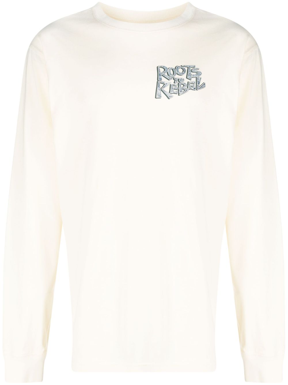 Nicholas Daley T-shirt met logoprint Beige