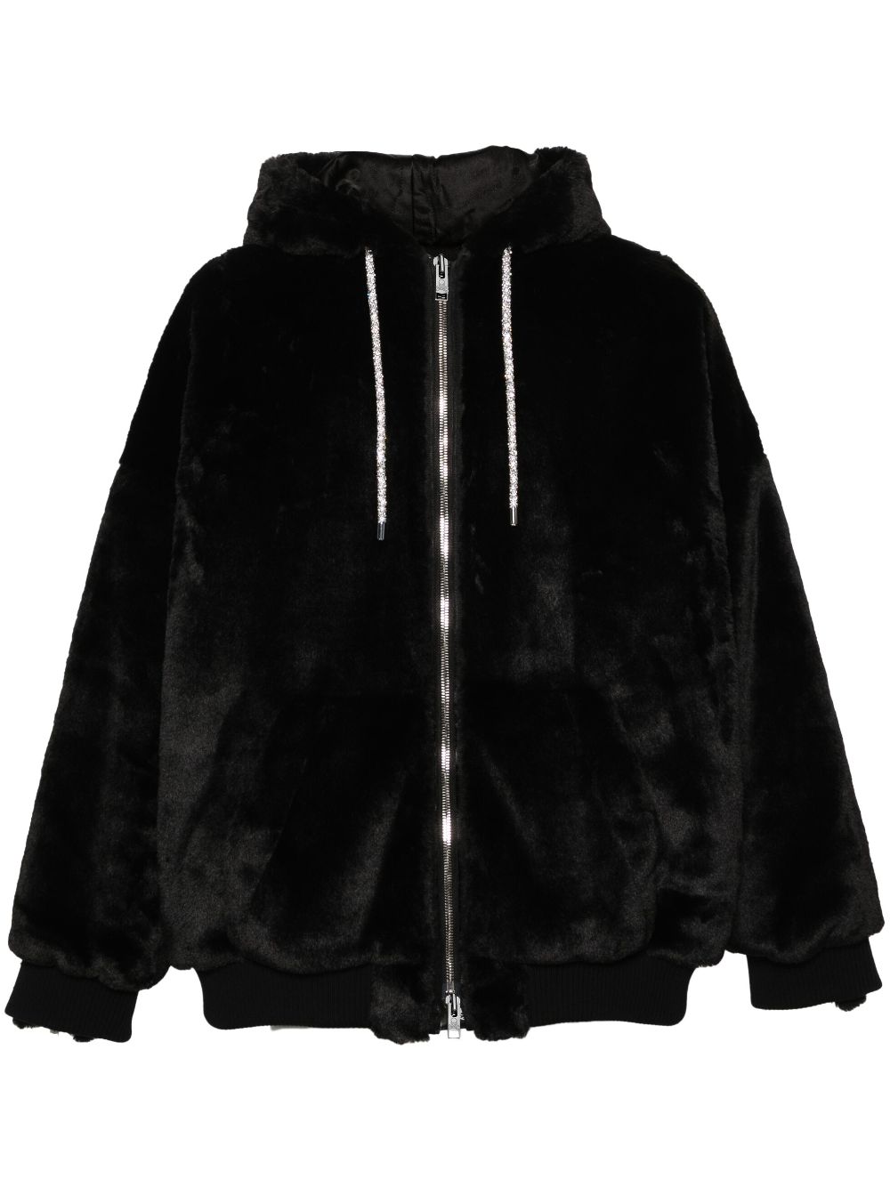 Mastermind Japan Hooded faux-fur Jacket - Farfetch