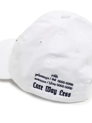 帽子 rokh EMBROIDERED BALL CAP Rokh ウィメンズ 帽子通販 - FARFETCH