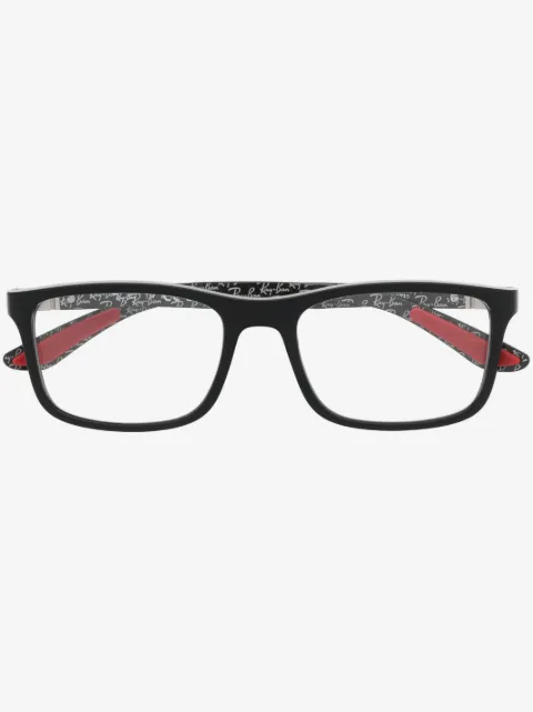 Ray-Ban rectangle-frame glasses