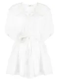 b+ab lace-detail dress - White