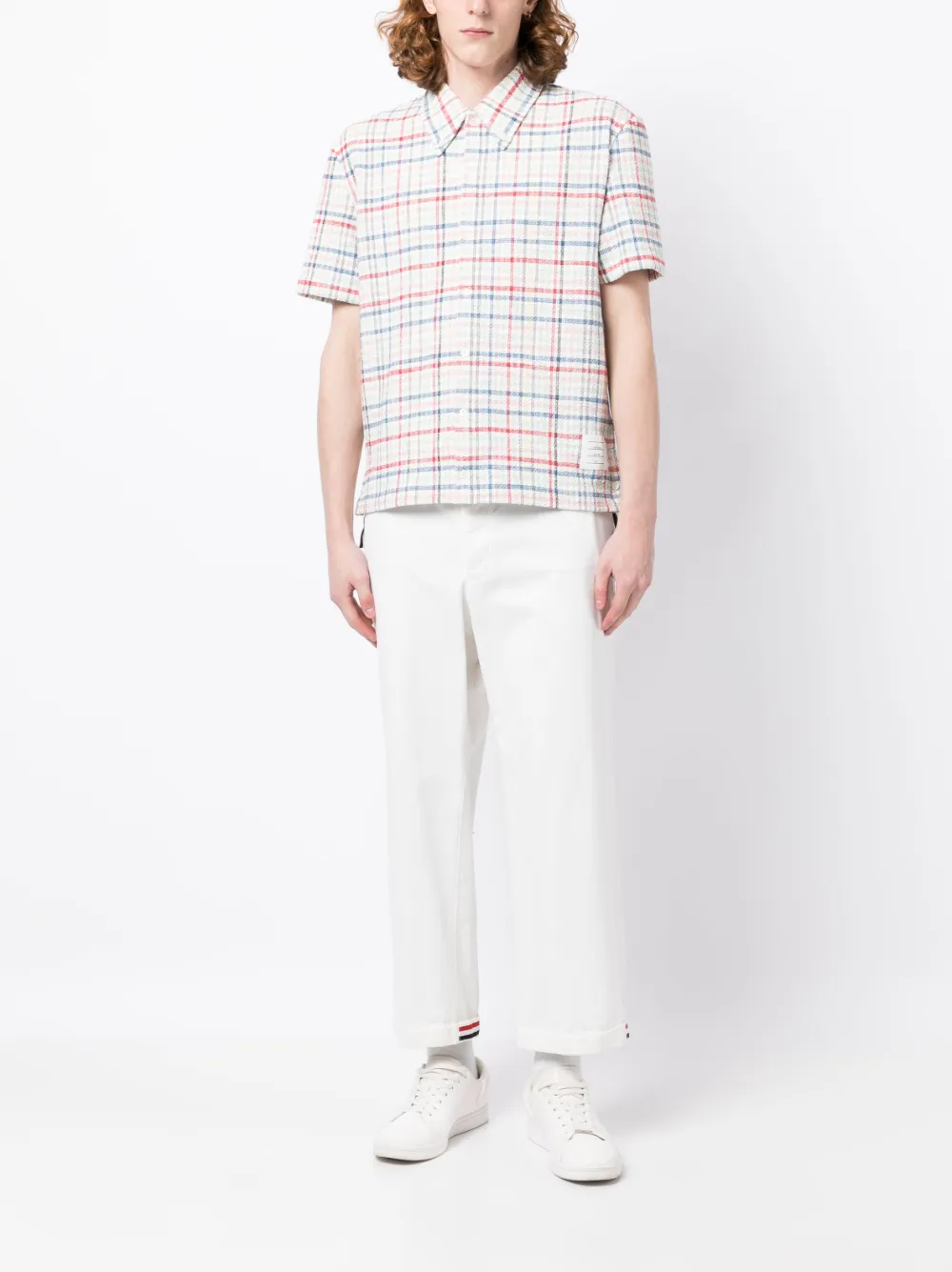 Thom Browne Geruit overhemd - Veelkleurig