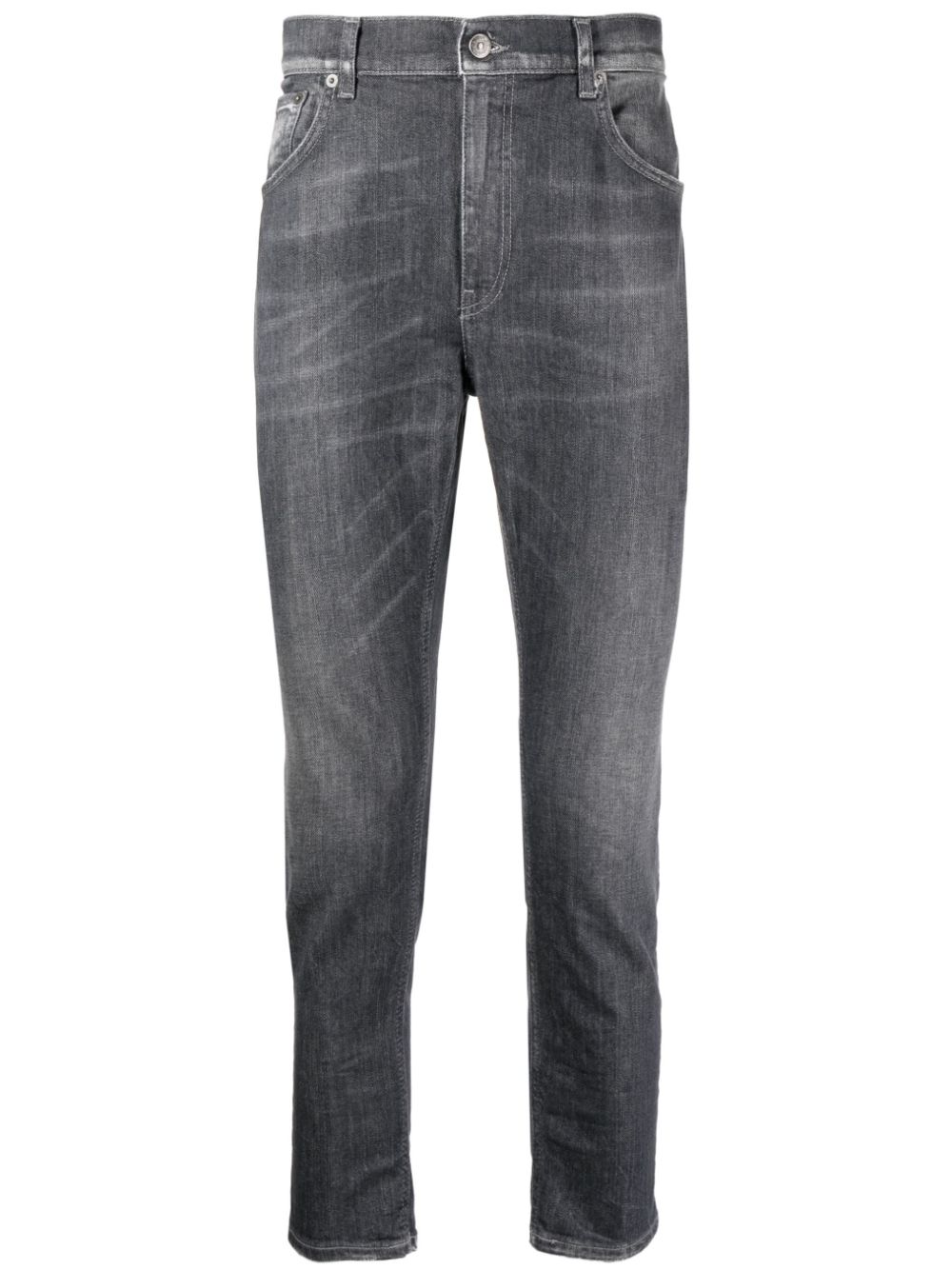 Dondup Slim-fit Denim Jeans In Grey