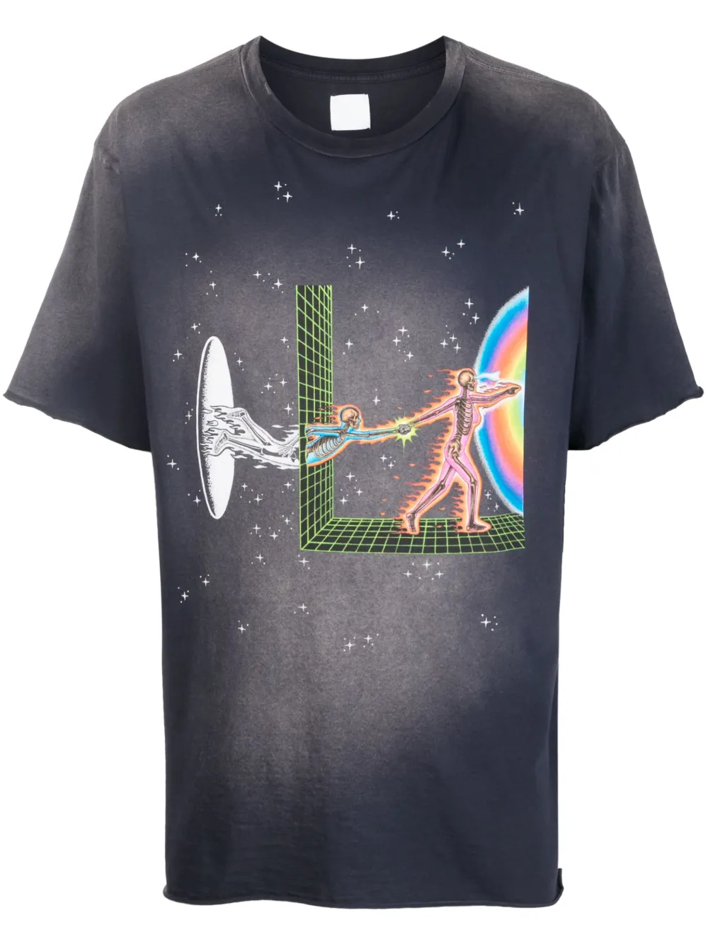 Alchemist graphic-print cotton T-shirt - Blue