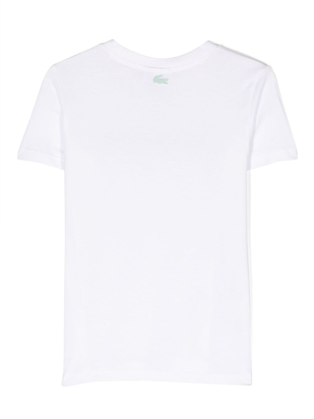 Lacoste Kids T-shirt met print - Wit