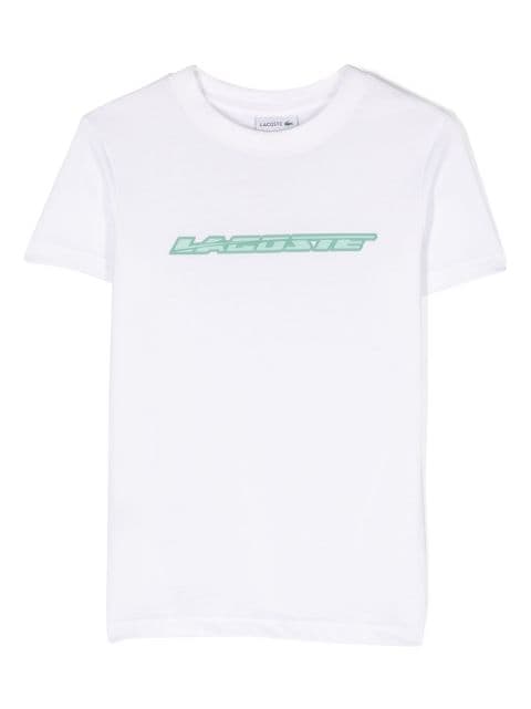 Lacoste Kids - graphic-print short-sleeved T-shirt