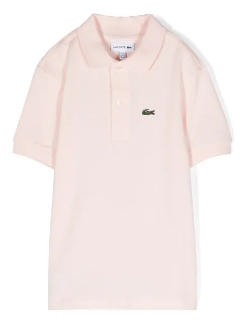 Lacoste Kids - embroidered-logo polo shirt