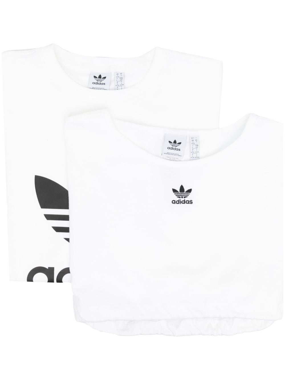 Adidas logo-print Layered T-shirt -