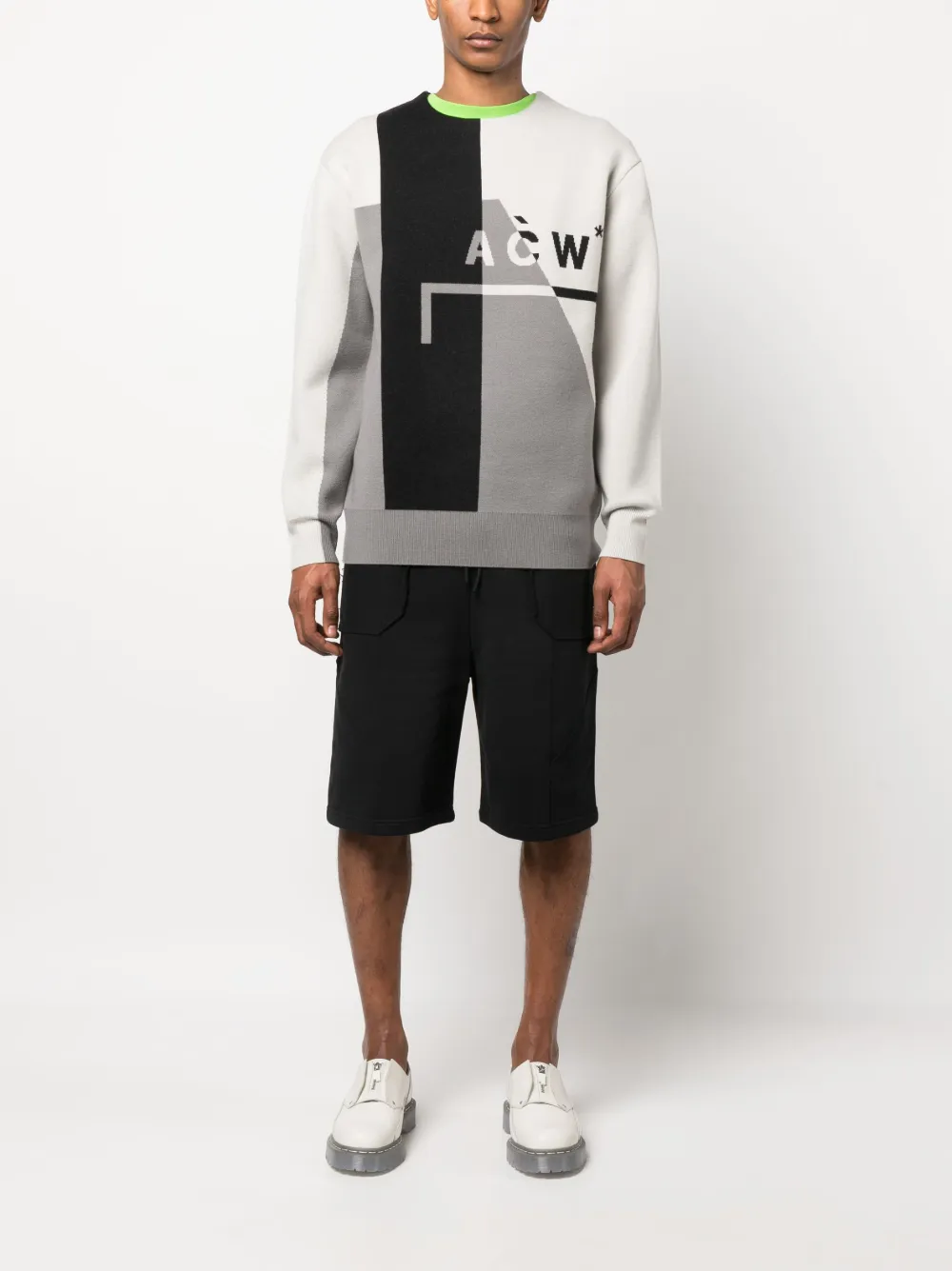 A-COLD-WALL* logo-patch bermuda shorts | Bermuda Shorts | Image 2