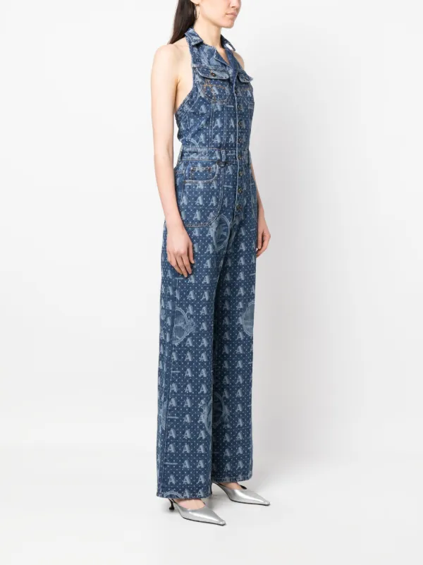 Jumpsuit with outlet skirt logo