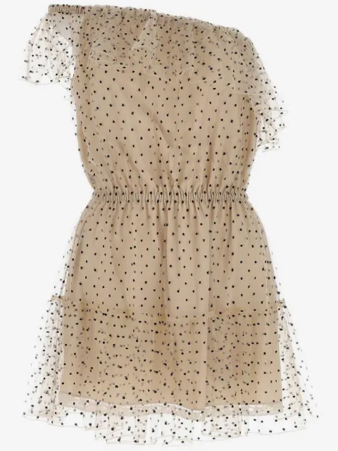 Gucci vestido corto con hombros descubiertos
