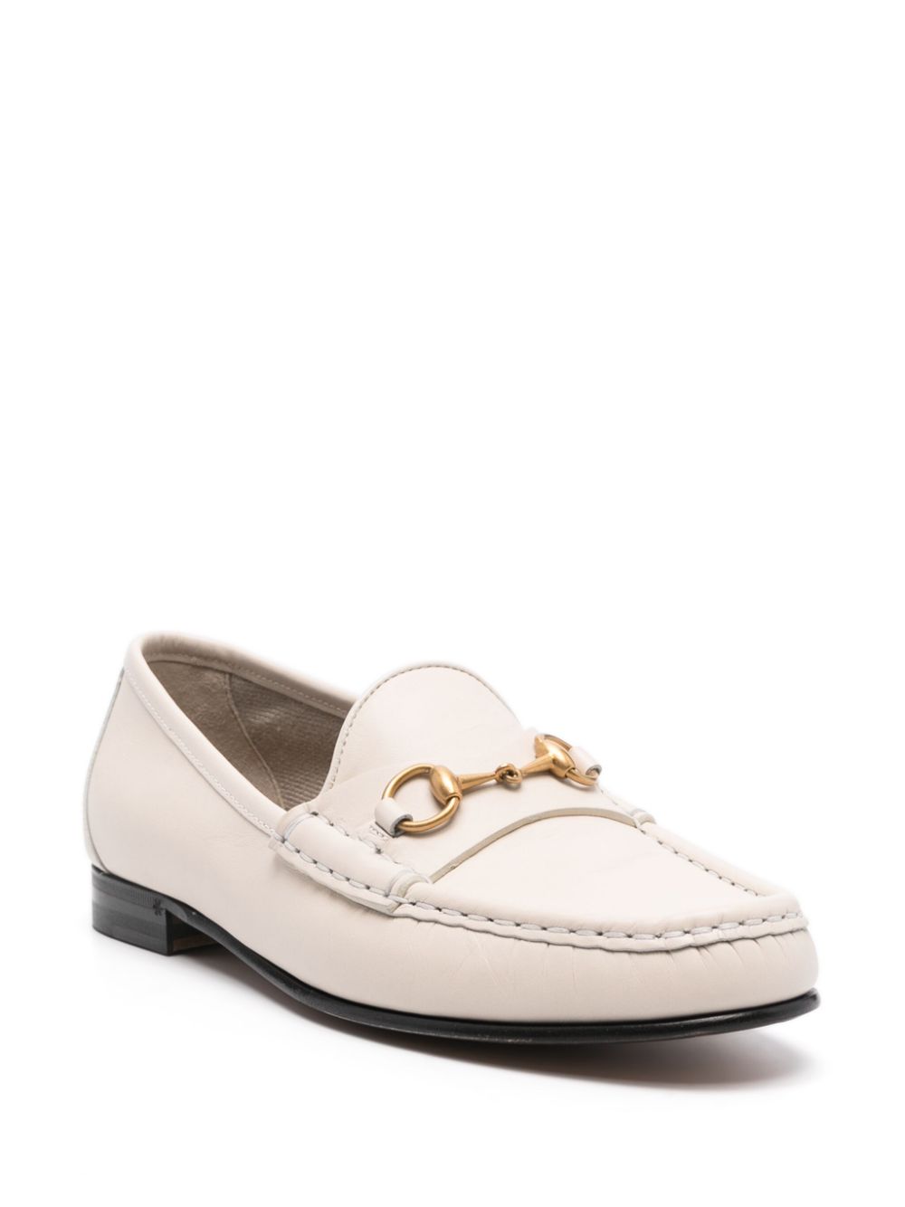 Gucci Horsebit 1953 leather loafers - Neutrals