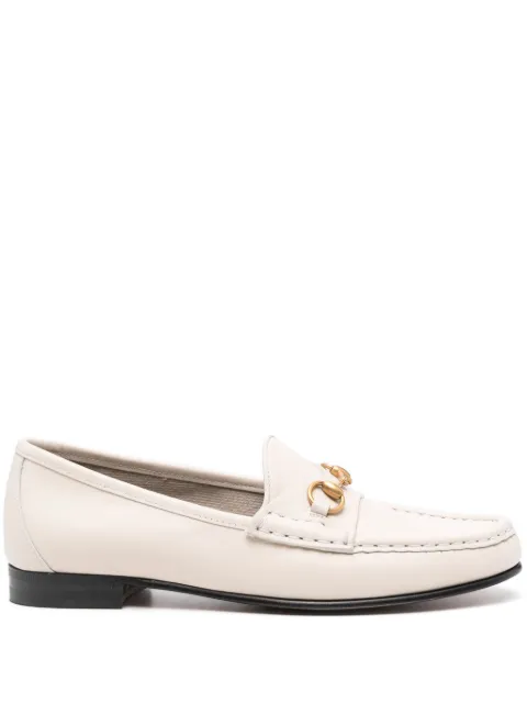 Gucci لوفر جلد بحلية معدنية 1953