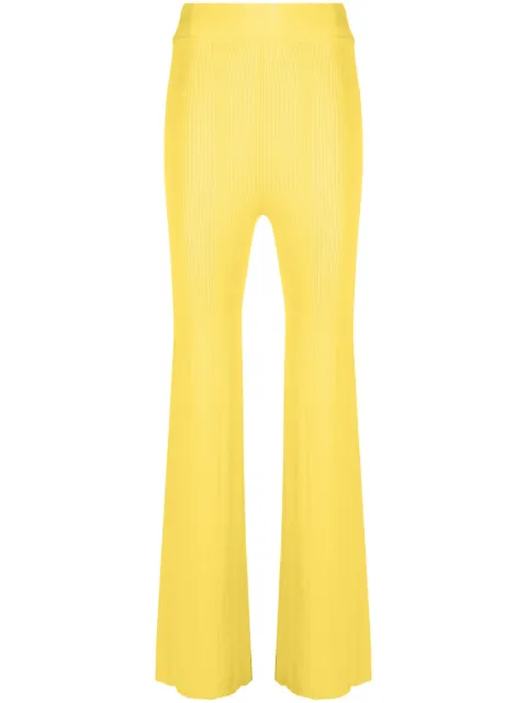 REMAIN high-waisted knitted trousers