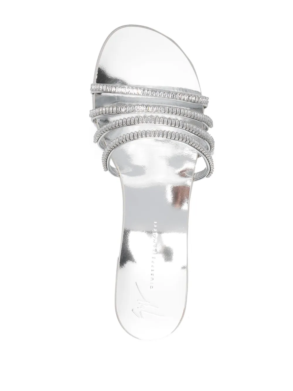Giuseppe Zanotti Open-toe Sandals In Silber