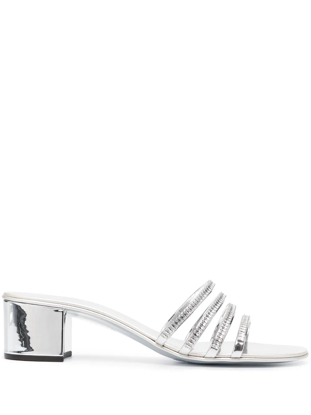 Giuseppe Zanotti Open-toe Sandals In Silber