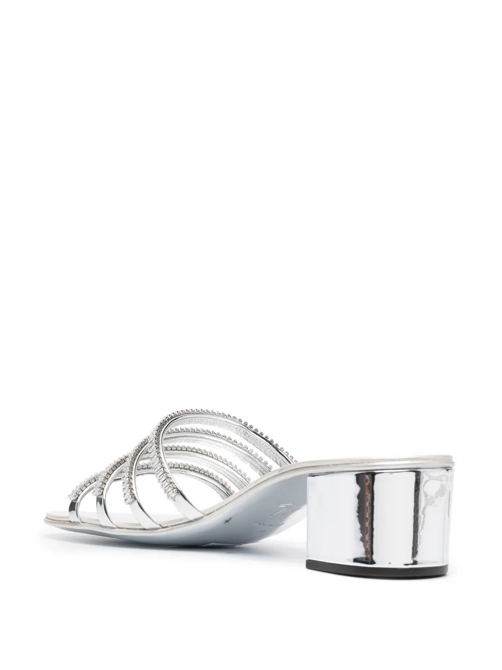 Giuseppe Zanotti Open-toe Sandals In Silber