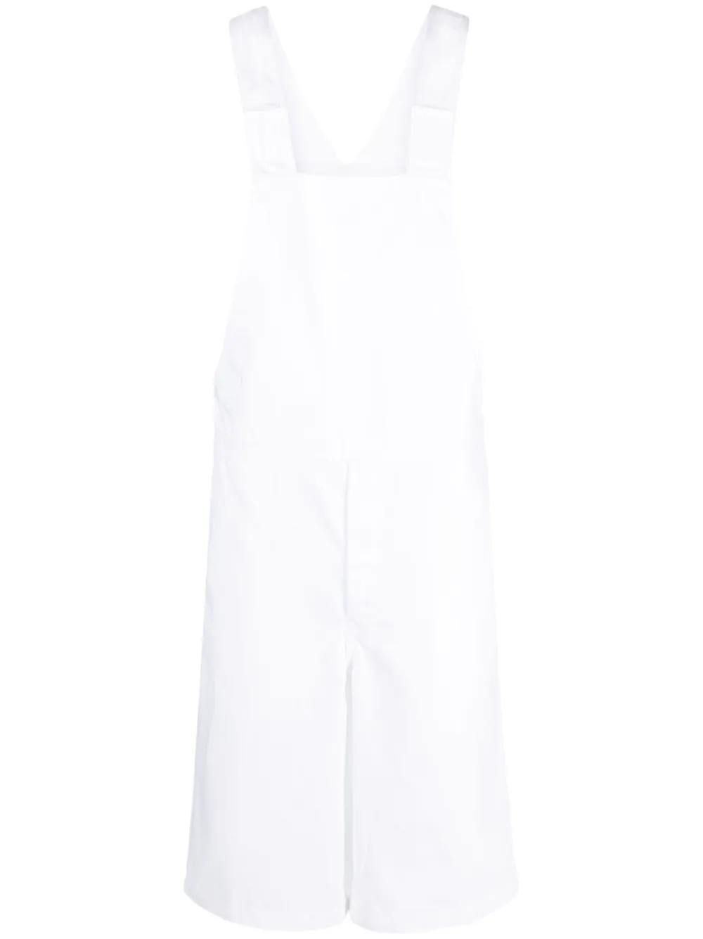Comme Des Garçons Shirt cotton twill overalls - White