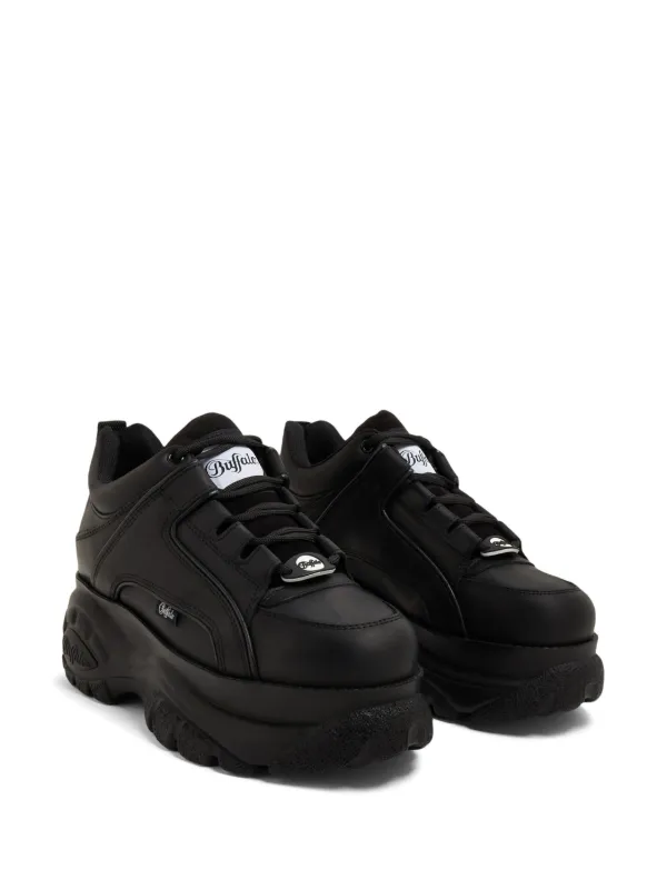 Black buffalo sales platform sneakers