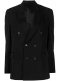 WARDROBE.NYC double-breasted wool blazer - Black
