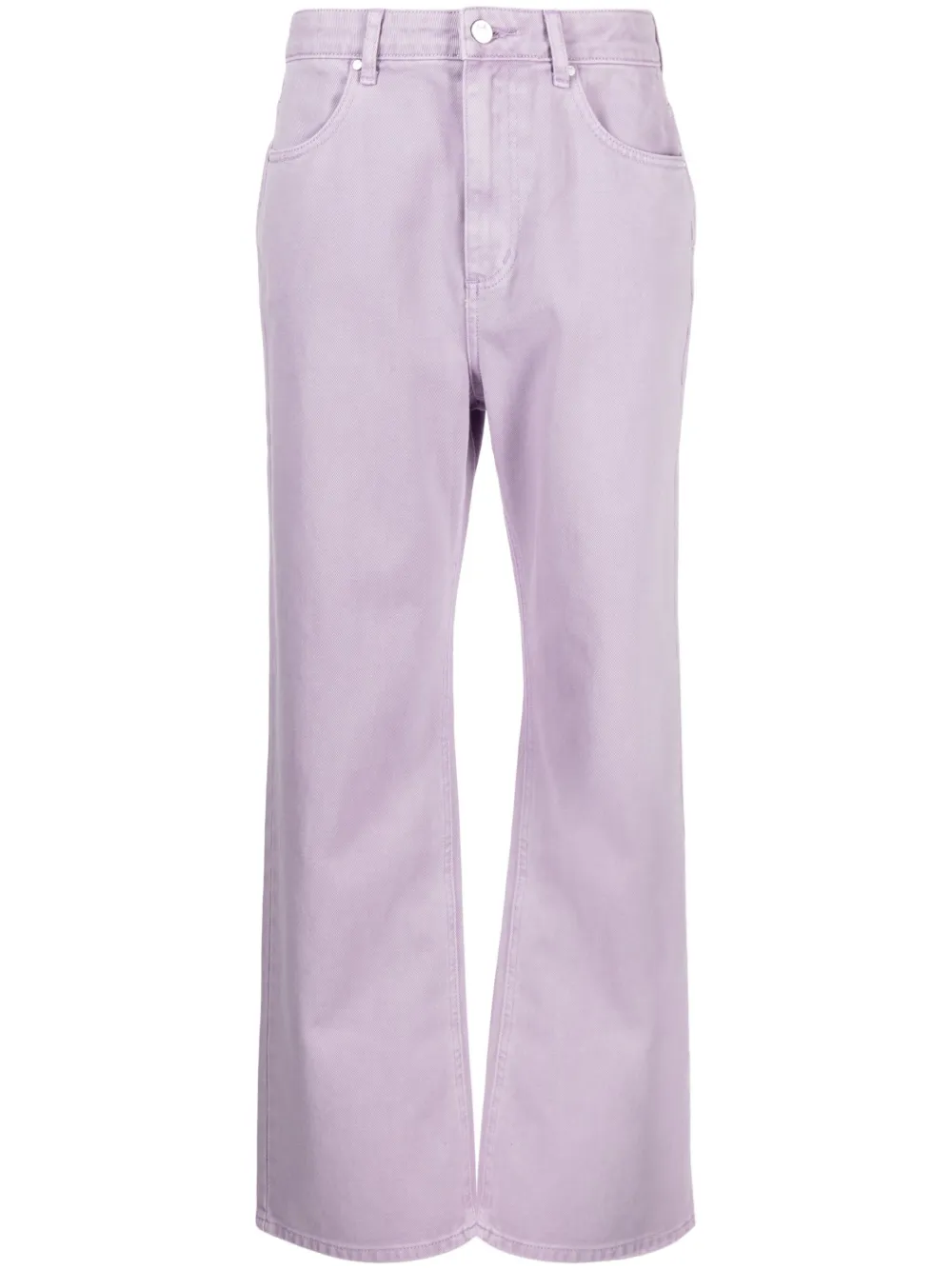 tout a coup mid-rise bootcut jeans - Purple