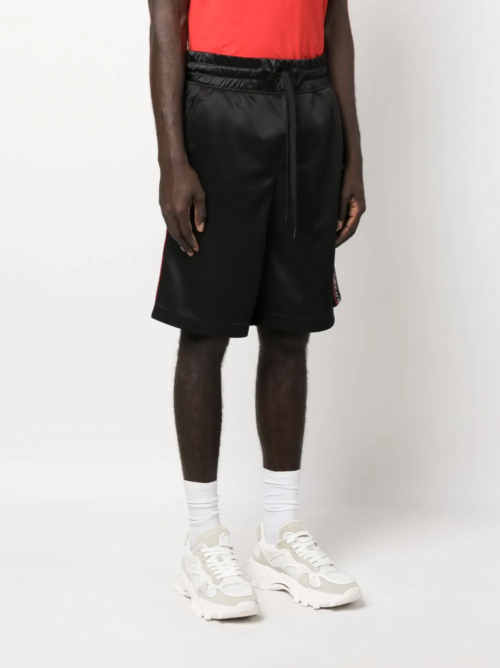 Cheap Versace Jeans Couture debossed-logo shorts Men
