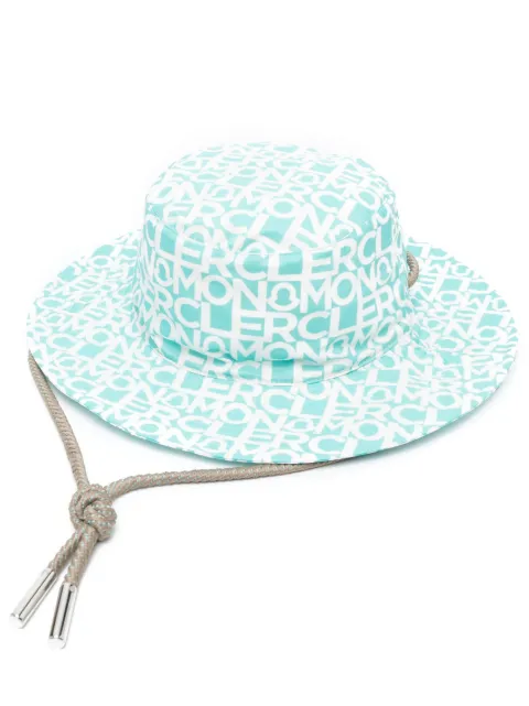 Moncler logo-print sun hat