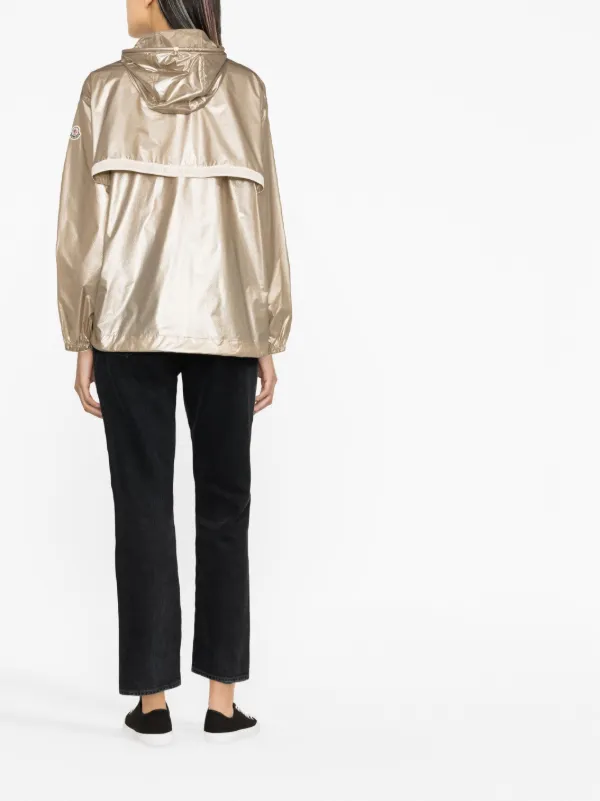 ■ MONCLER ■ Tazenat ロゴ入り ウィンドブレーカー Moncler Tazenat zip-up Hooded Jacket | Gold | FARFETCH