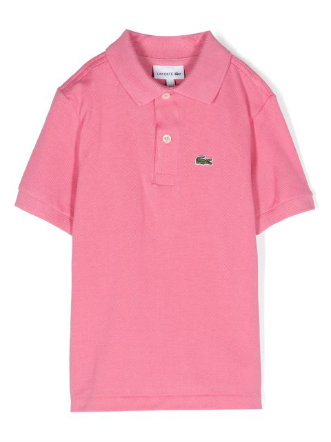 Lacoste Kids - embroidered-logo polo shirt