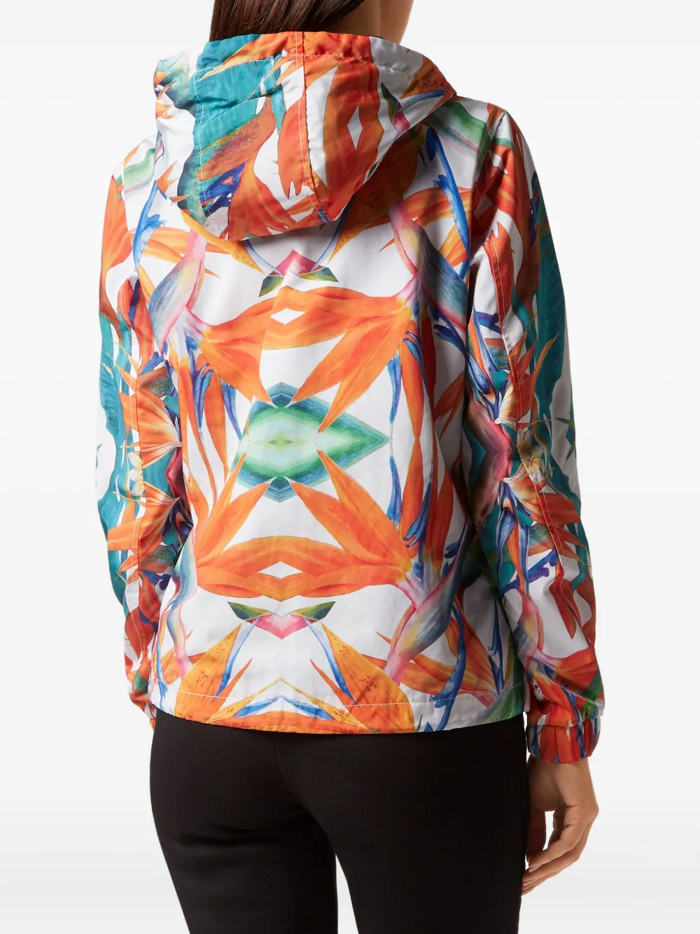 Plein Sport Jack met bloemenprint Wit