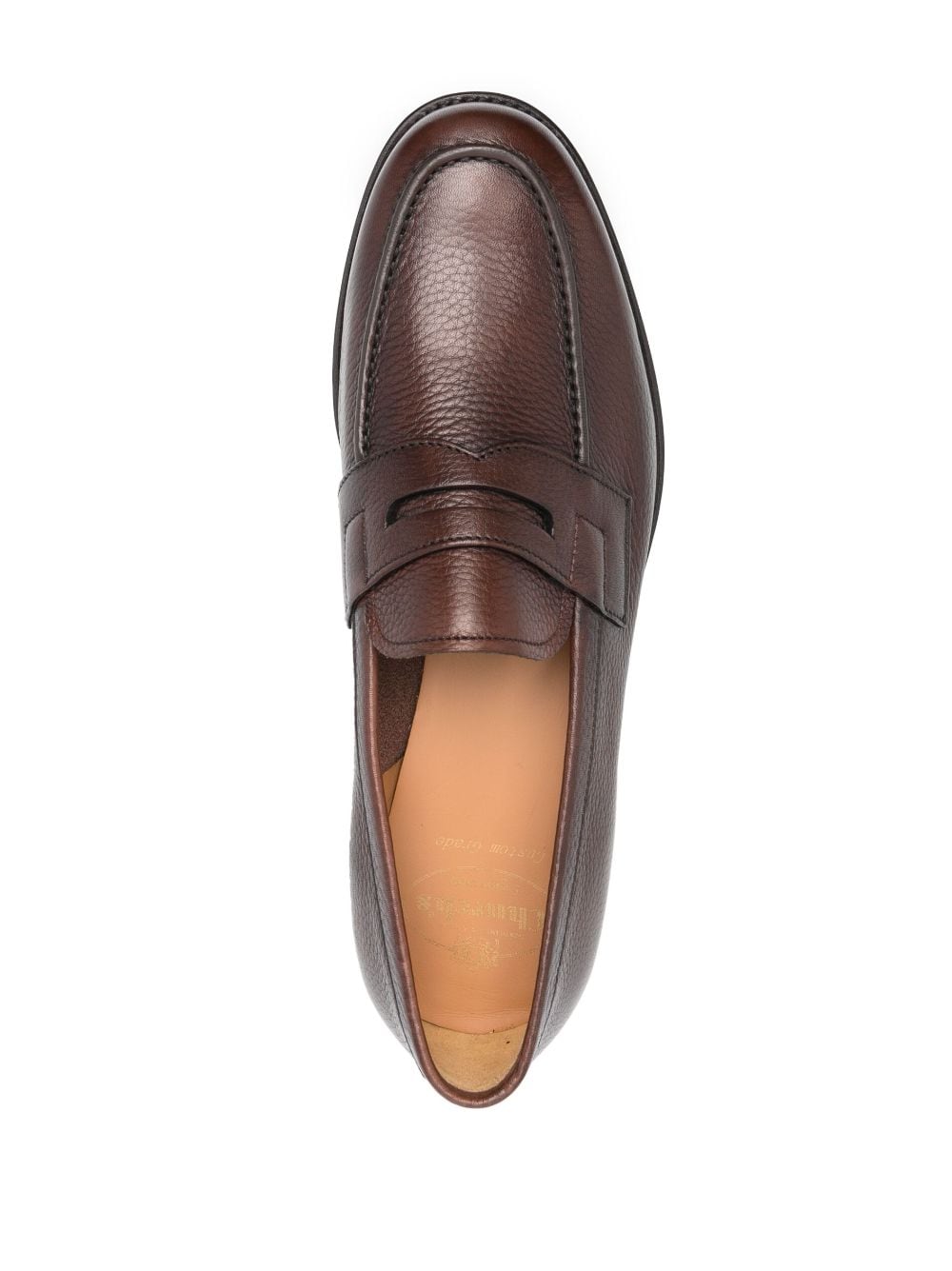 Shop Church's Heswall Leather Penny Loafers In Brown