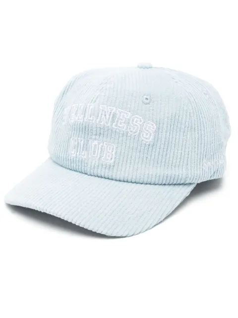 Sporty & Rich embroidered-logo cotton cap