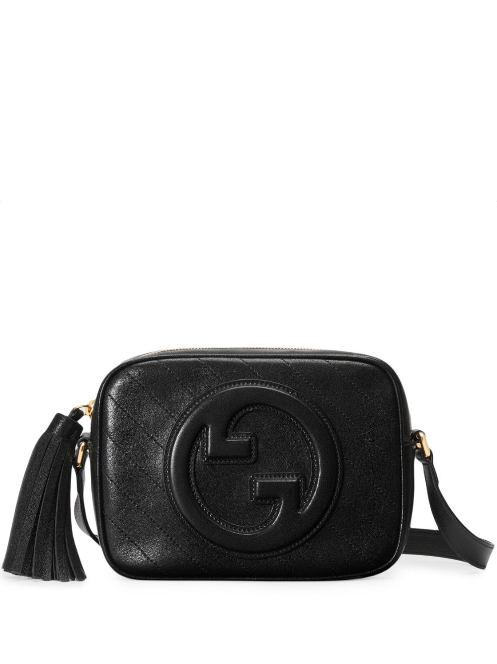 Gucci Blondie small shoulder bag in green leather
