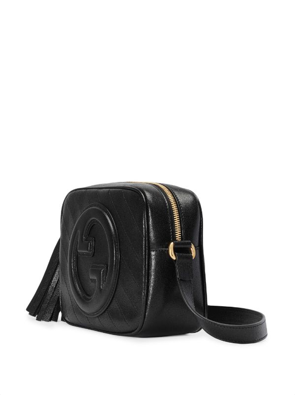 Gucci Pre-owned Women's Leather Shoulder Bag - Black - One Size