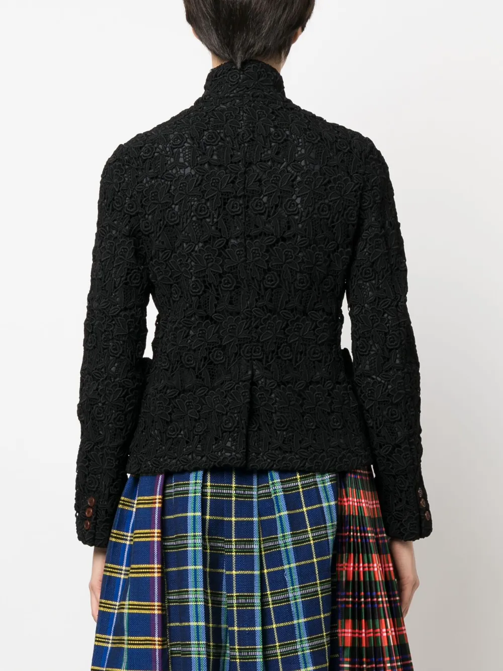 Comme Des Garçons Bourdon Long-sleeved Blazer In Schwarz