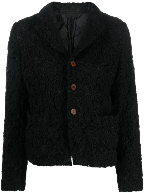 Comme Des Garçons Comme Des Garçons bourdon long-sleeved blazer