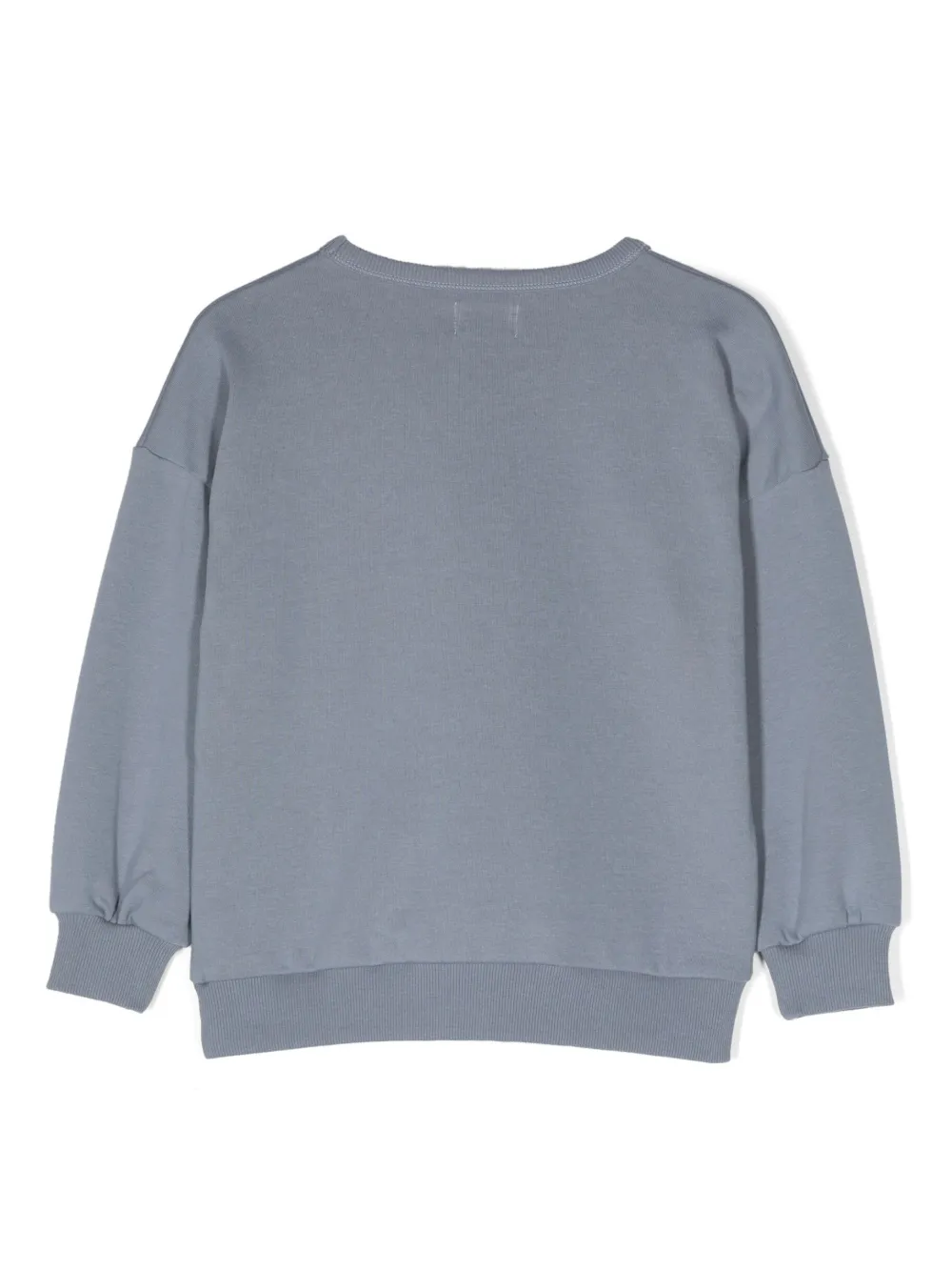 Konges Sløjd Sweater met geborduurde raket - Blauw