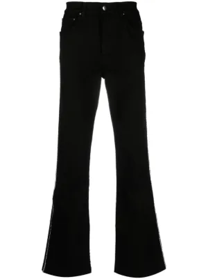 AMIRI Stack Jeans | Black | FARFETCH CA