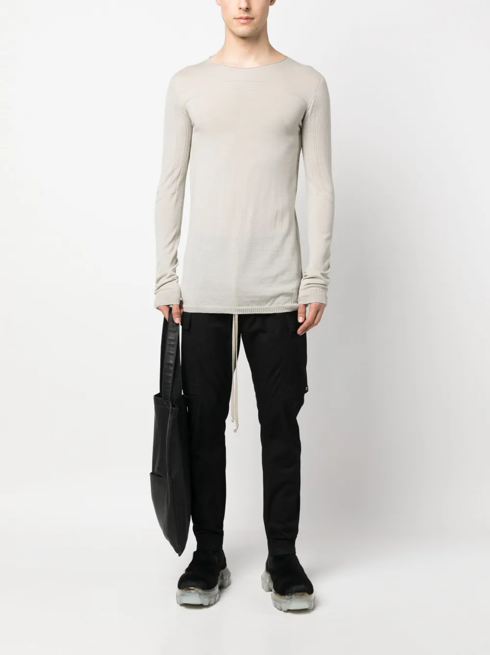 Rick Owens Gebreide trui - Beige